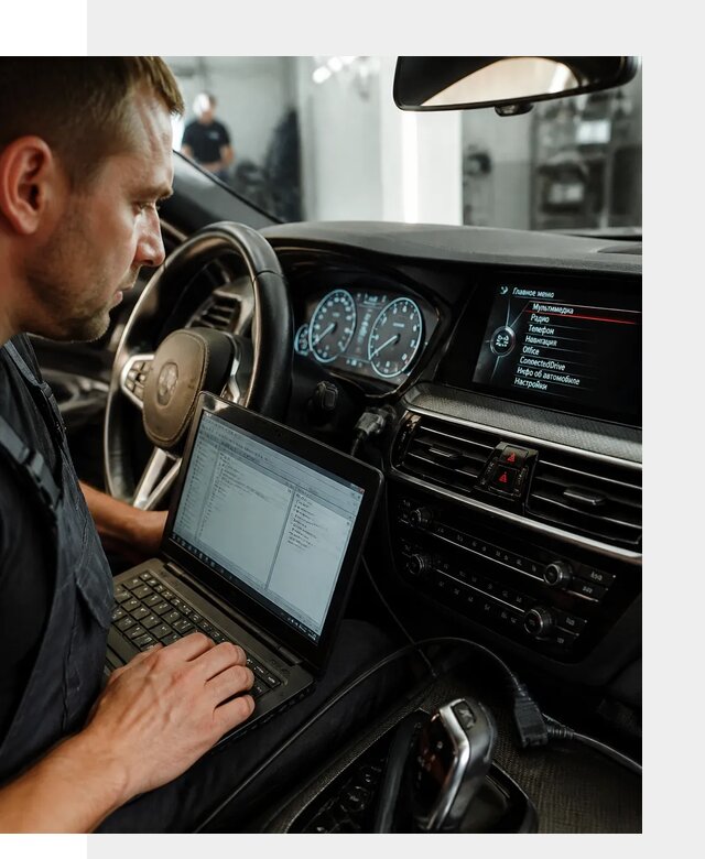 Русификация приборной панели BMW для авто в Заволжье от компании
