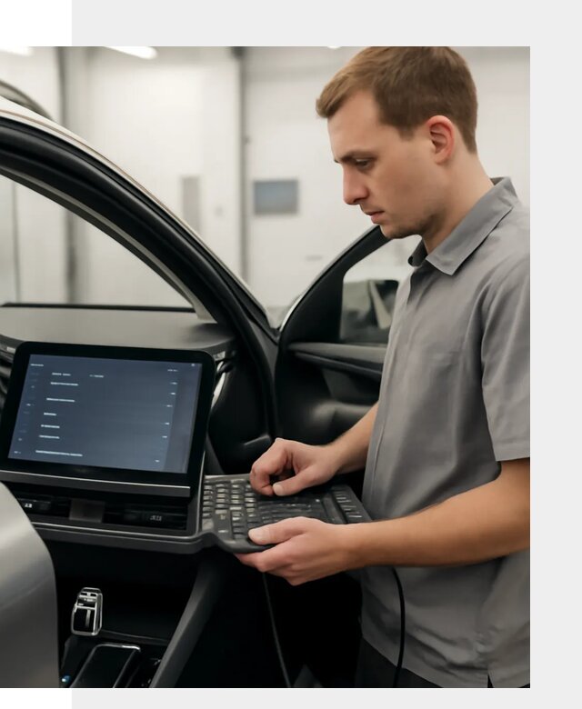 Русификация мультимедиа автомобилей Lynk Co в Заволжье