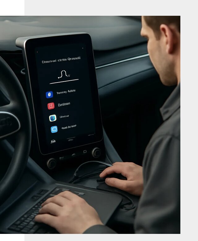 Установка приложений Lynk Co на автомобиль в Заволжье
