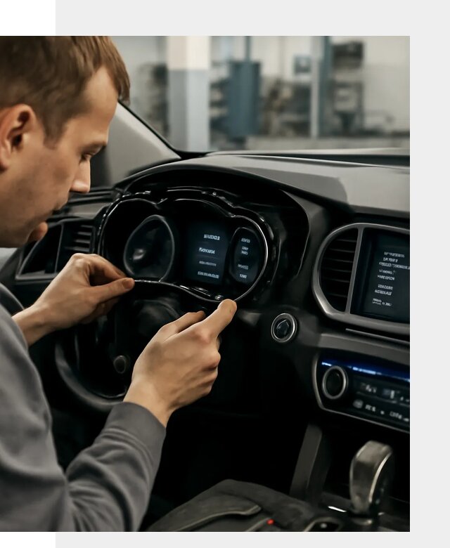 Русификация приборной панели автомобилей Hyundai в Заволжье