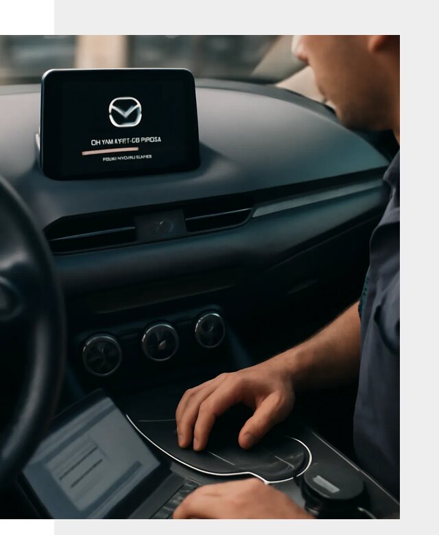 Установка приложений Mazda на мультимедийную систему в Заволжье
