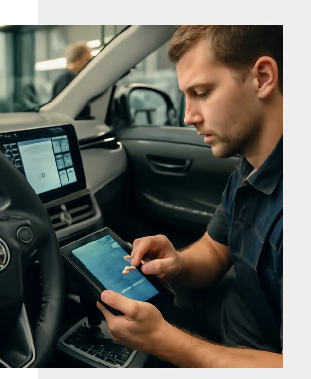 Установка приложений Toyota на мультимедиа в Заволжье